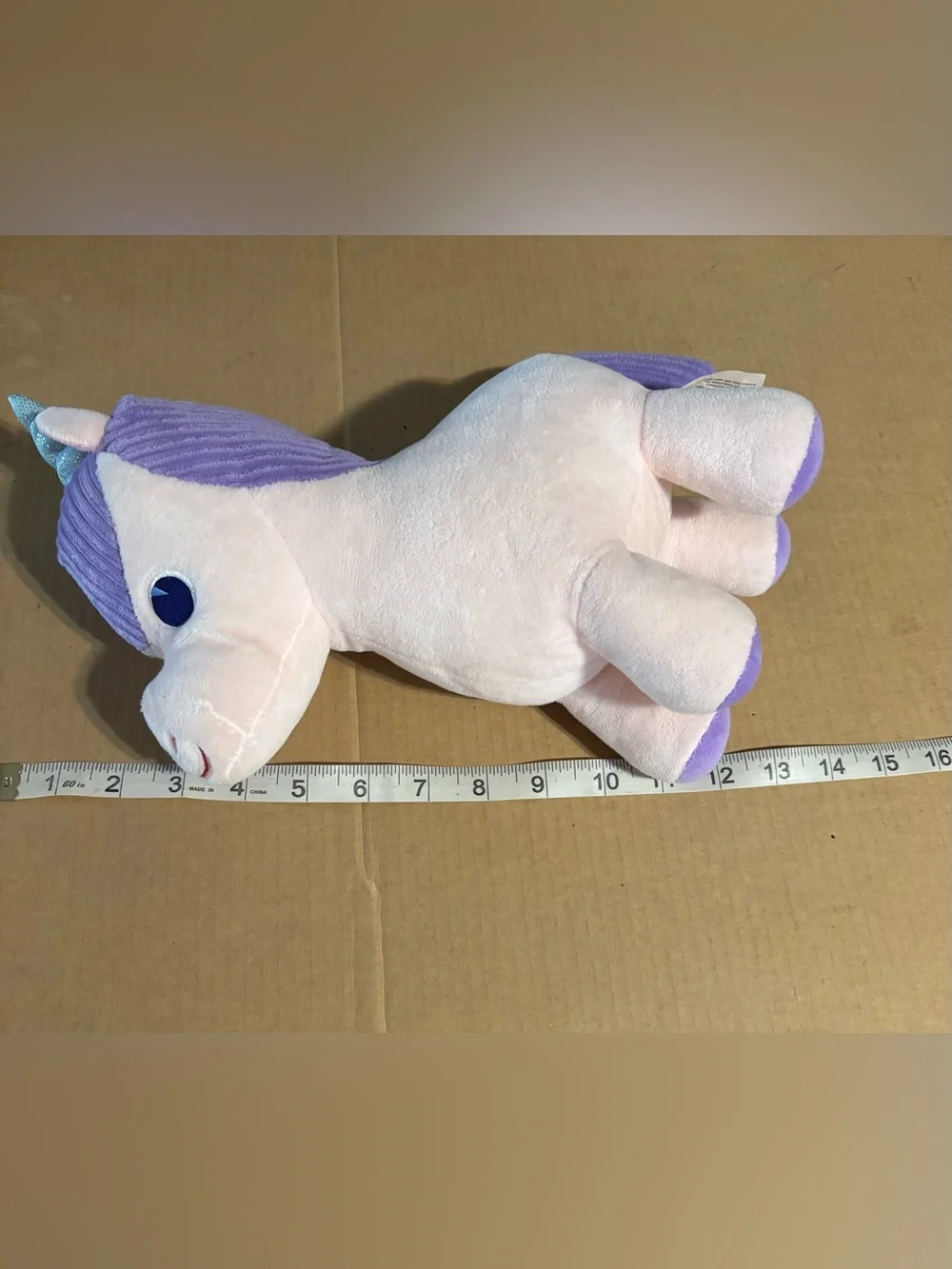 Kohl’s Care Purple Pink Unicorn Plush Toy soft